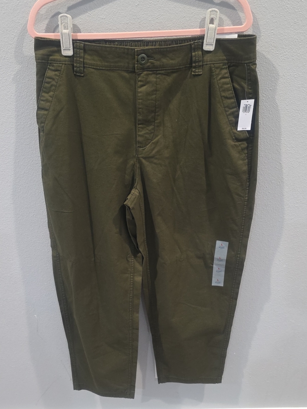 Old Navy Olive Chino Pants for Men